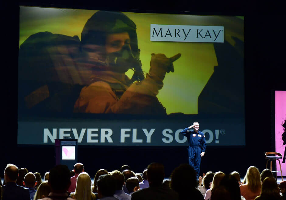 Never Fly Solo Keynote at Mary Kay